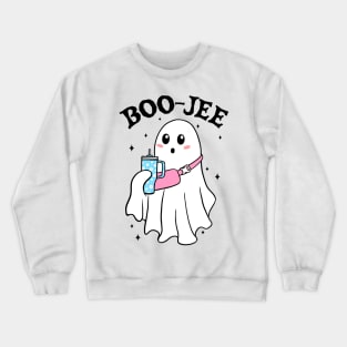 Boo Jee Halloween Ghost Crewneck Sweatshirt